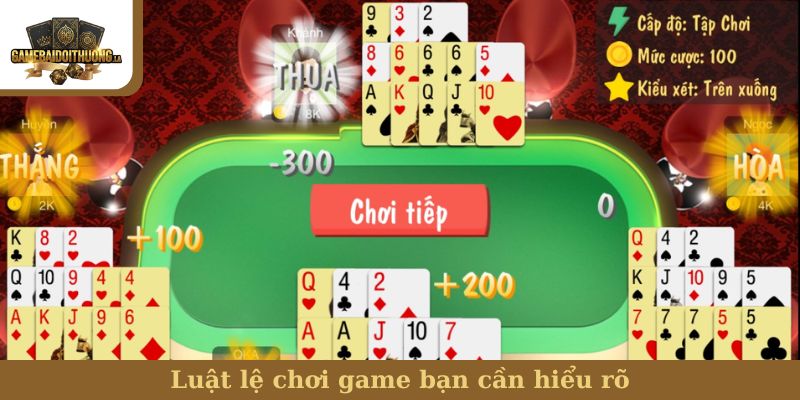 Luật lệ chơi game bạn cần hiểu rõ